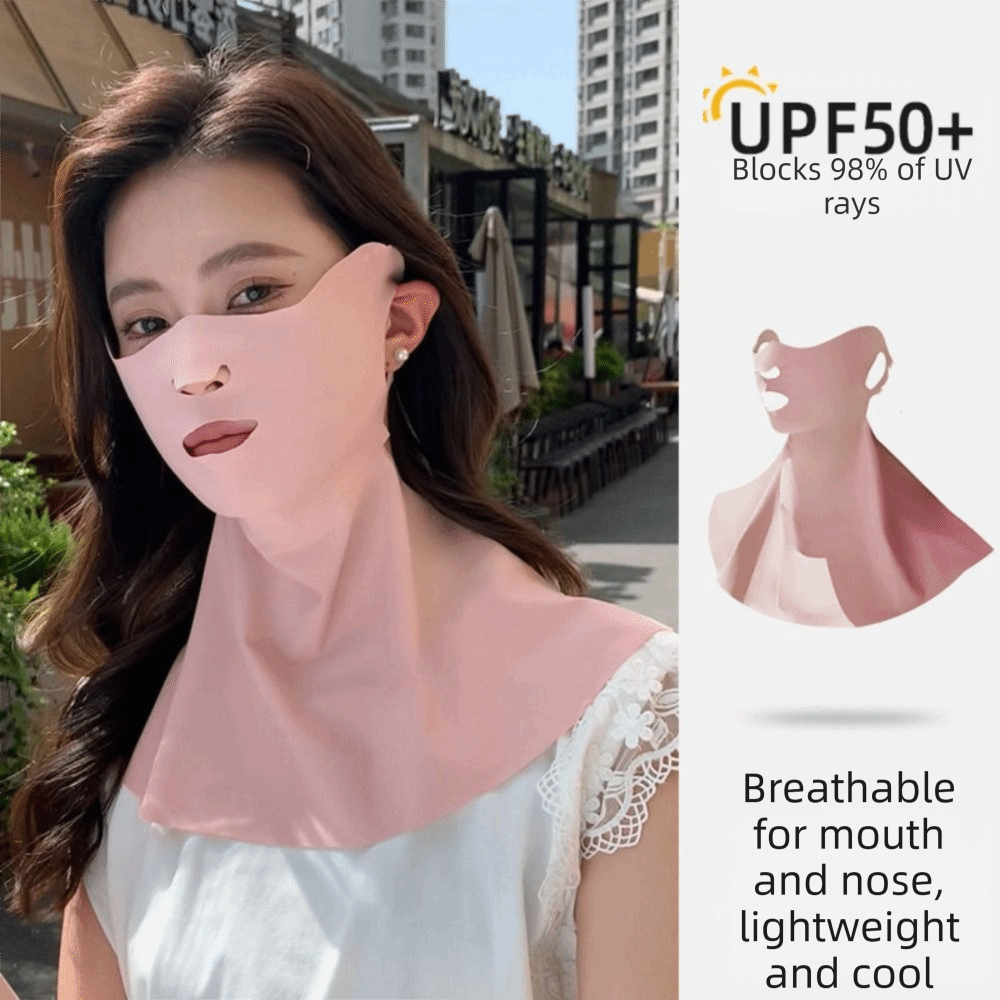 Sports Mask Breathable - Breathable Sun Protection Mask Elastic Solid