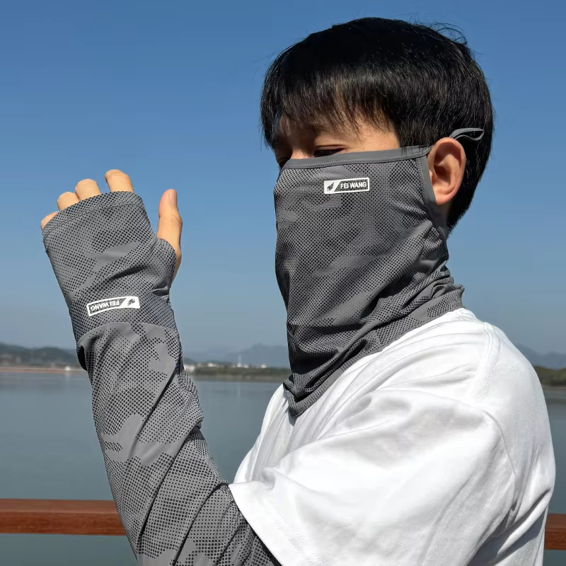 Sports Mask Breathable - Cycling Mask Anti-UV Sunscreen Face Cover