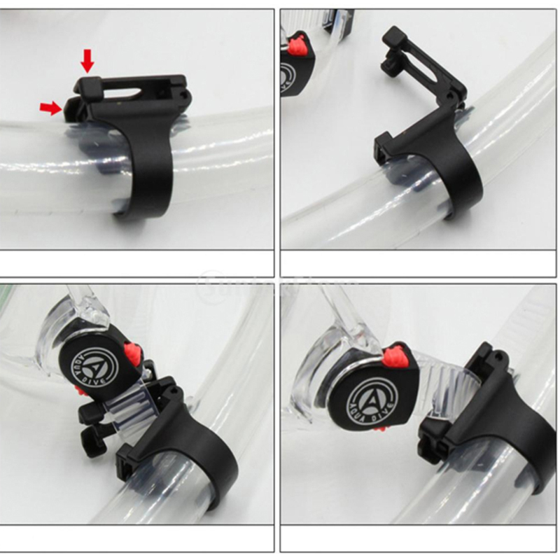 Plastic Clip Snorkel Mask Keep - Silicone Mask Bracket recension och pris