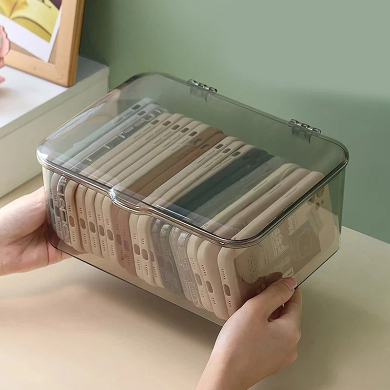 Acrylic Sundries Storage Baske - Face Mask Storage Box recension och pris