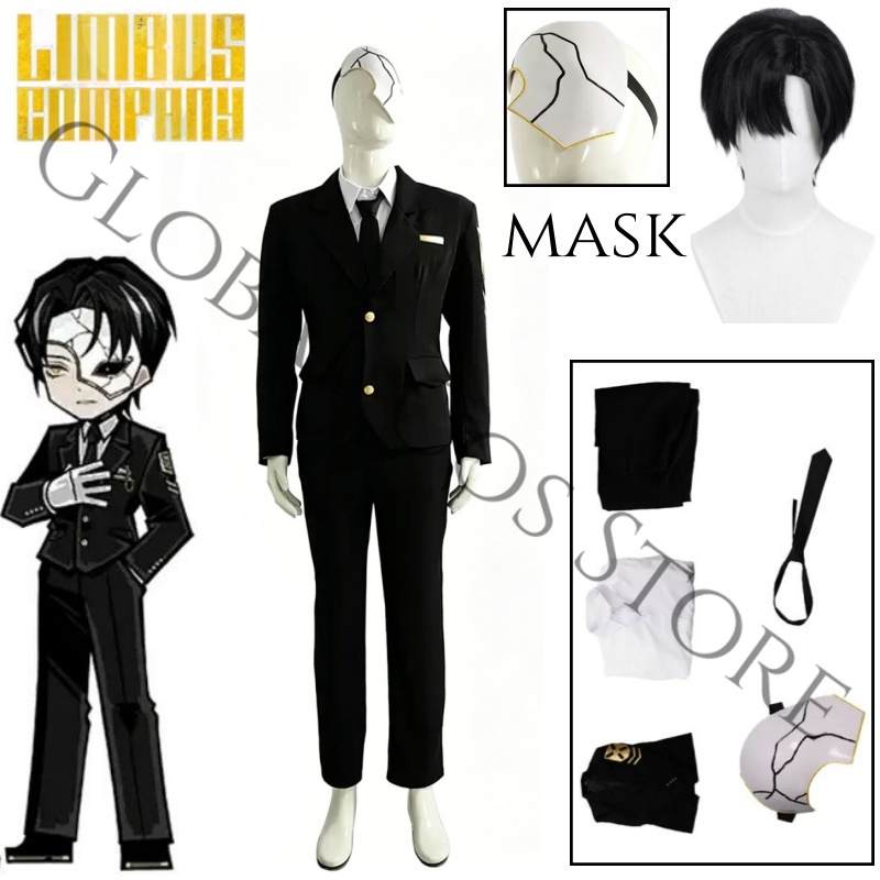 Game Character Rien Cosplay Co - Black Face Mask Pack recension och pris