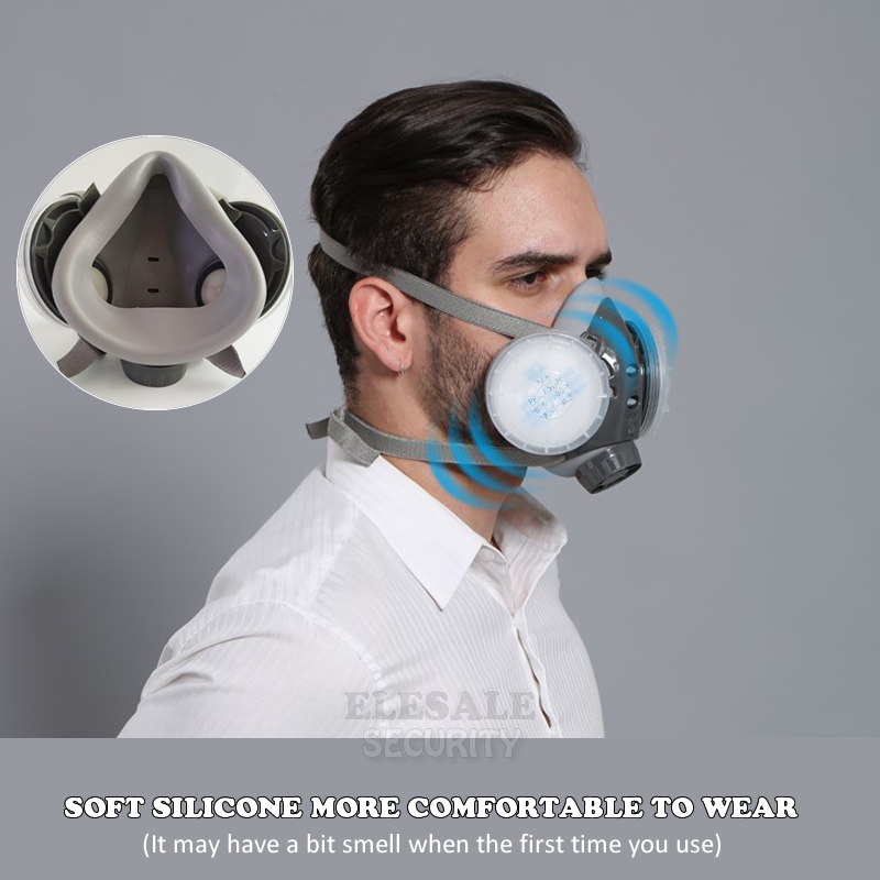 New Anti Dust Mask Full Face R - Dust Mask Construction recension och pris
