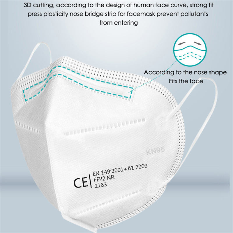 FFP2 KN95 Mask 5 Layers Protec - Kn95 Respirator Mask recension och pris