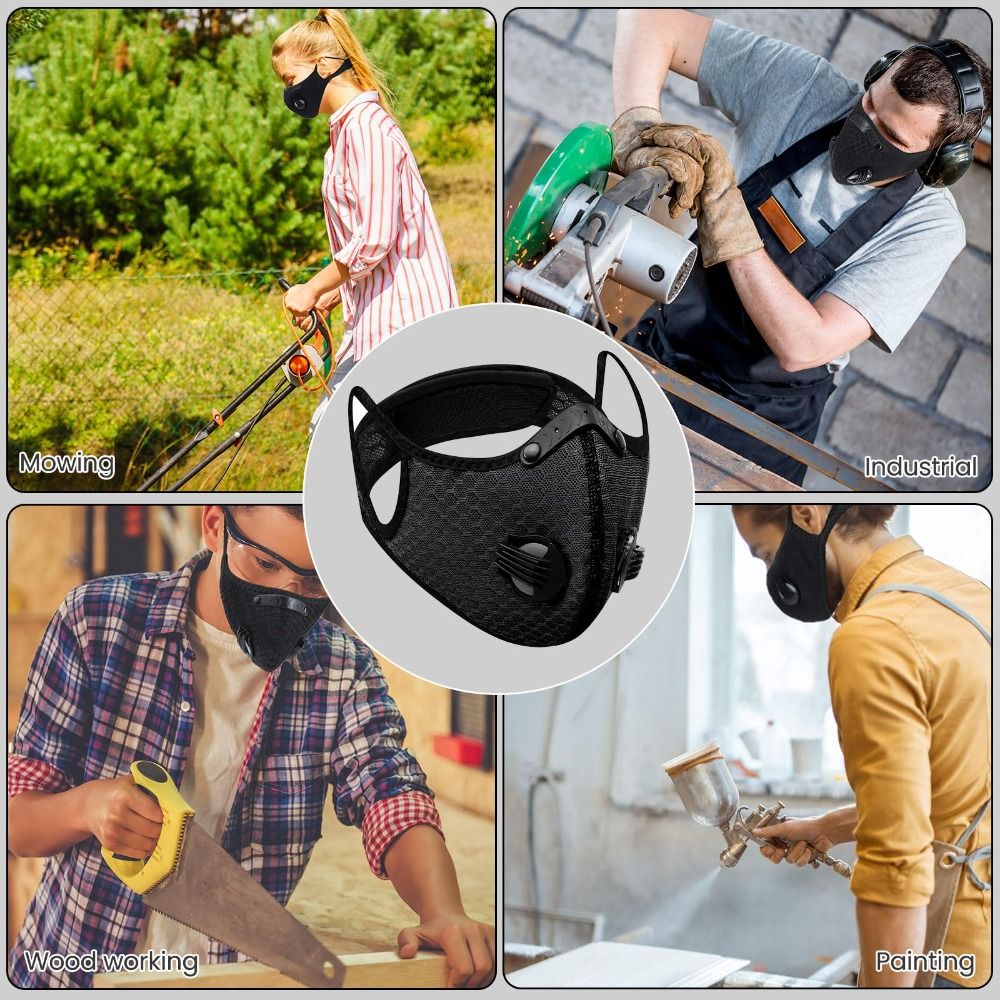Breathable Ergonomic Dust Mask - Anti Pollution Mask recension och pris