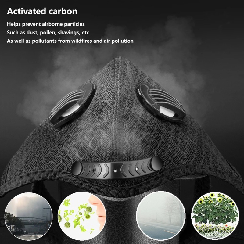 SHIZIWANGRI Cycling Face Mask  - Dust Mask Construction recension och pris