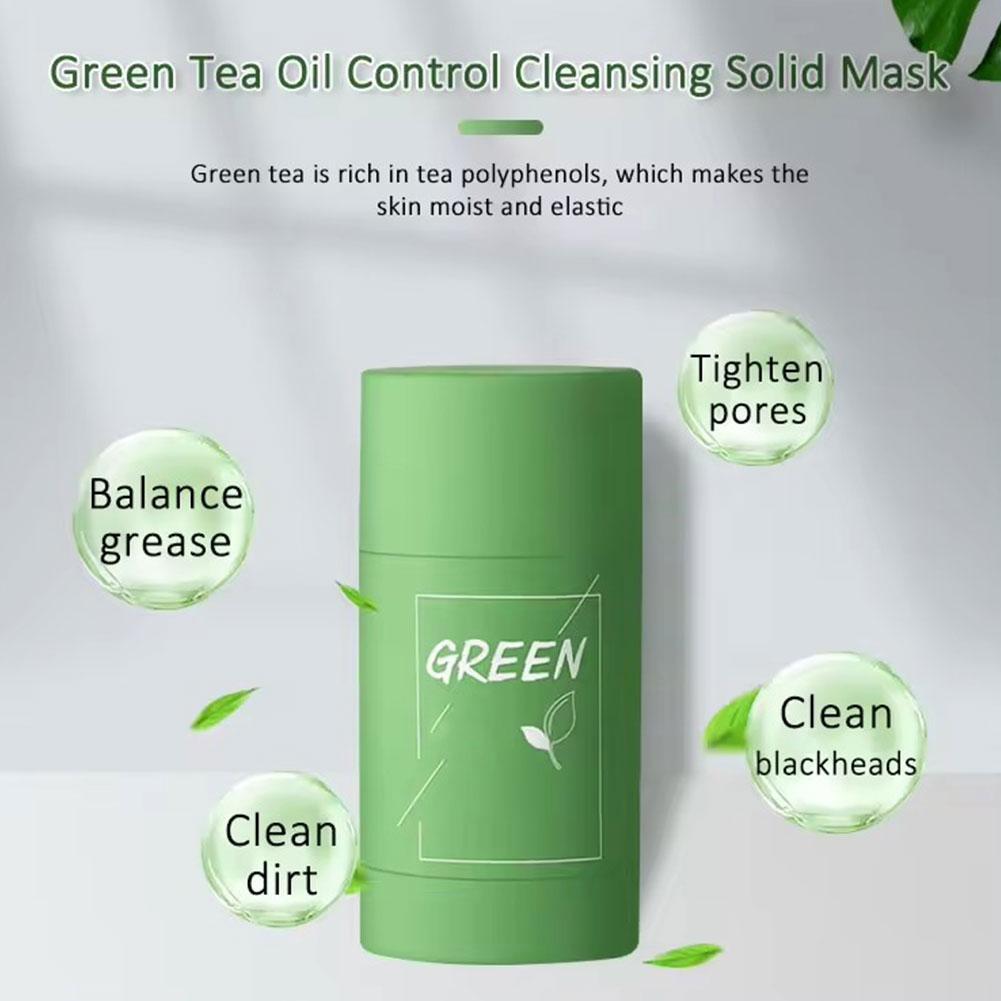 1/3PCS Green Tea Clay Stick Fo - Dust Mask Construction recension och pris