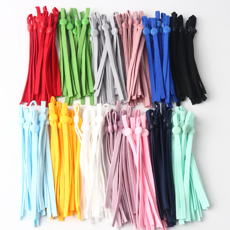 50Pcs Mask Elastic Band Color  - Mask Lanyard Adjustable recension och pris