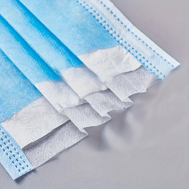 Fast Delivery! 300Pcs Thick Bl - Disposable Mask Blue recension och pris