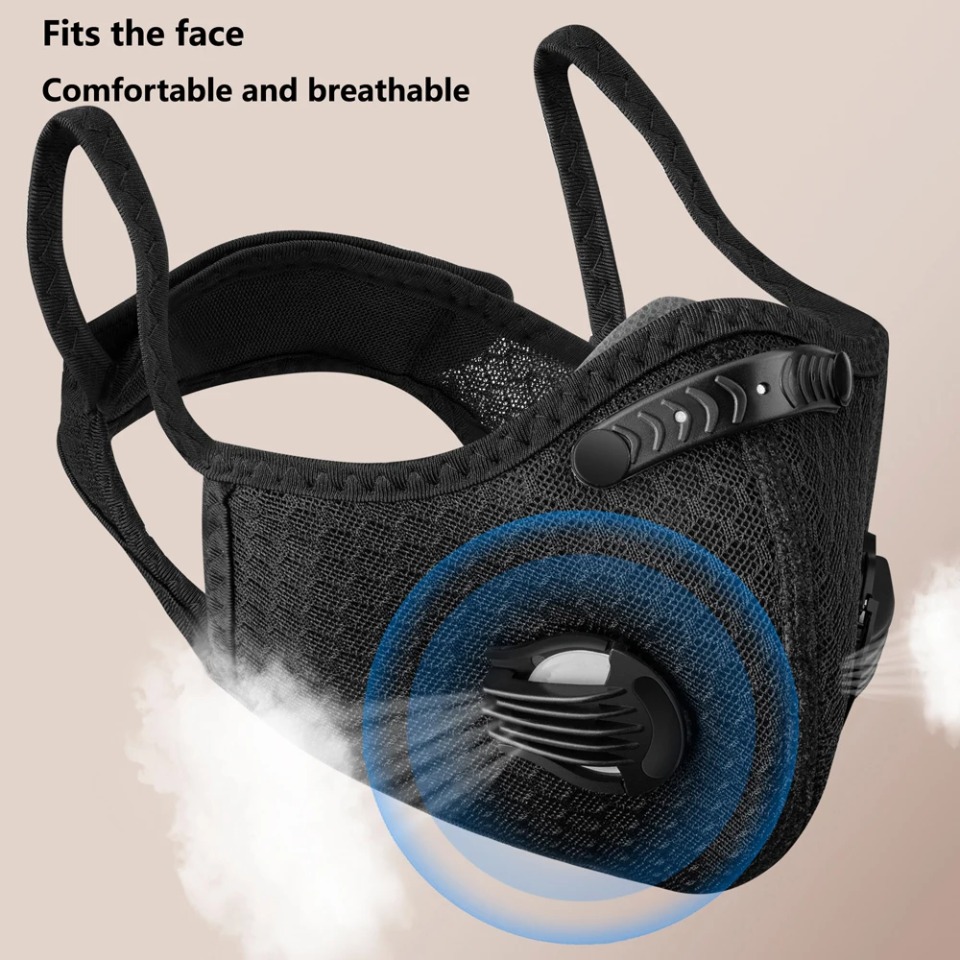1PCS Cycling Mask With Activat - Dust Mask Construction recension och pris