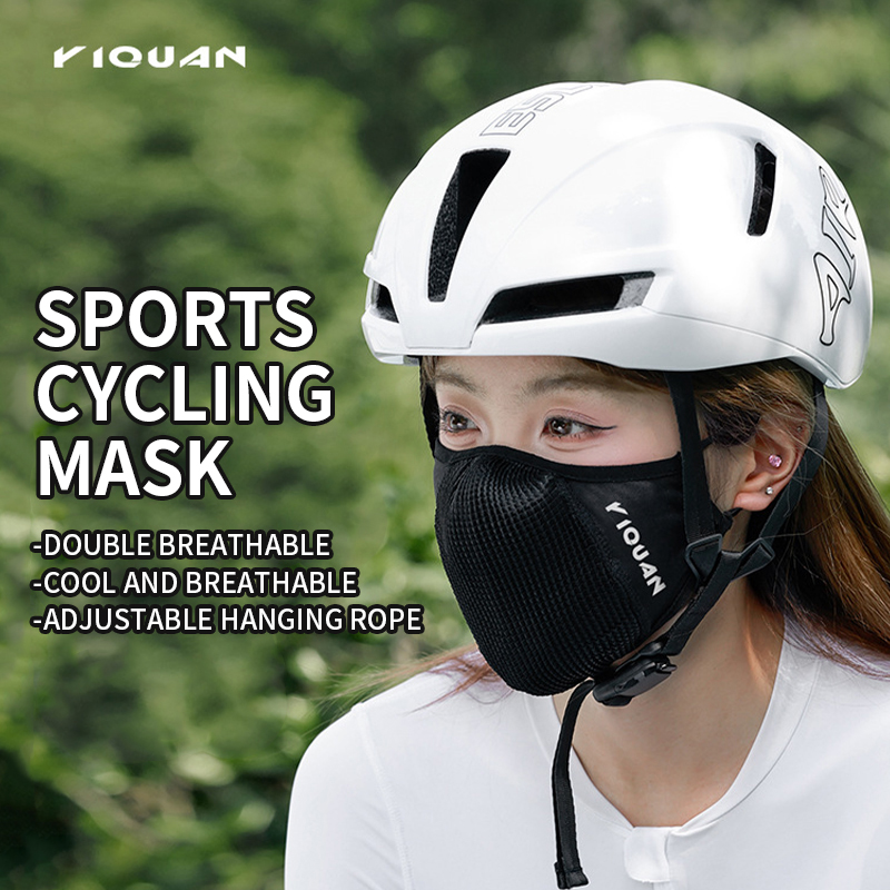 YIQUAN Sports Cycling Mask - D - Anti Pollution Mask recension och pris