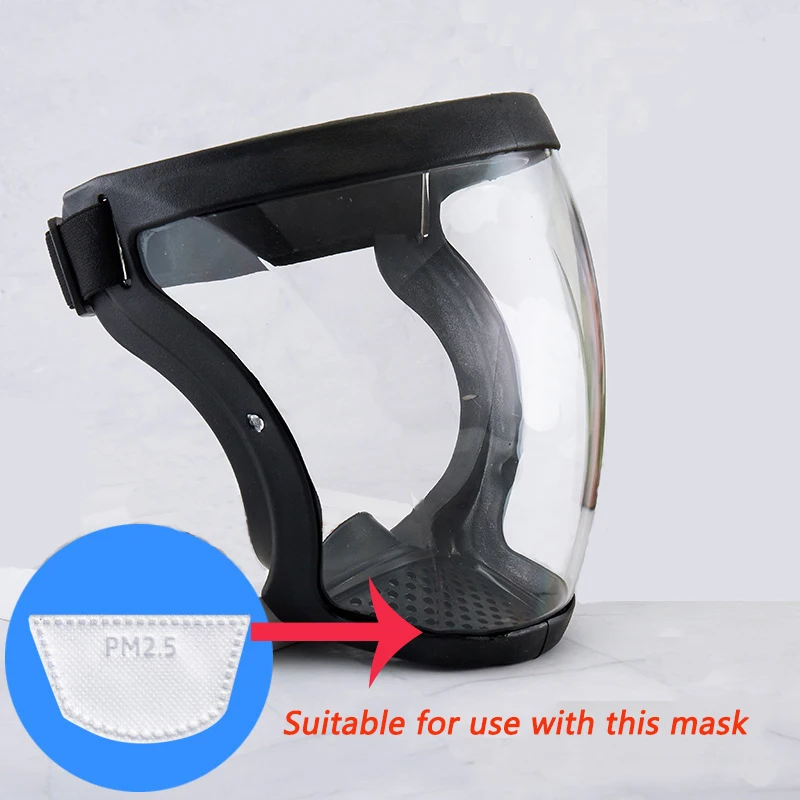 Full Face Shield Windproof Ant - Anti Pollution Mask recension och pris