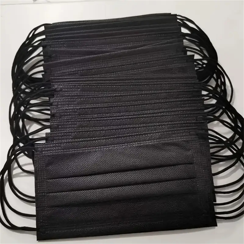 50-200pcs Black Disposable Fac - Black Face Mask Pack recension och pris