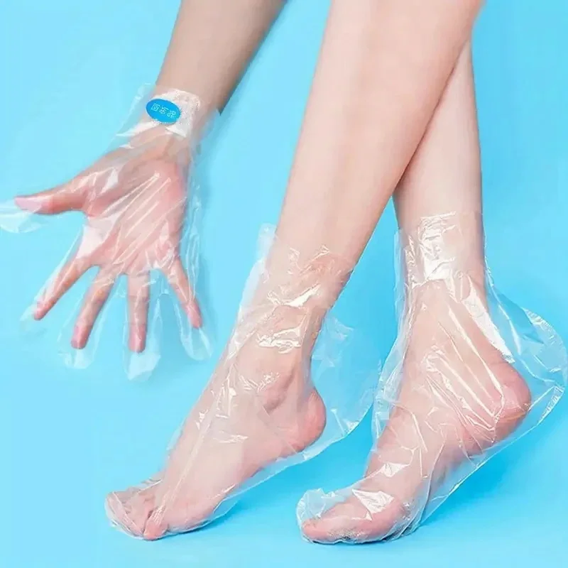 Thick Disposable Hand And Foot - Disposable Mask Blue recension och pris