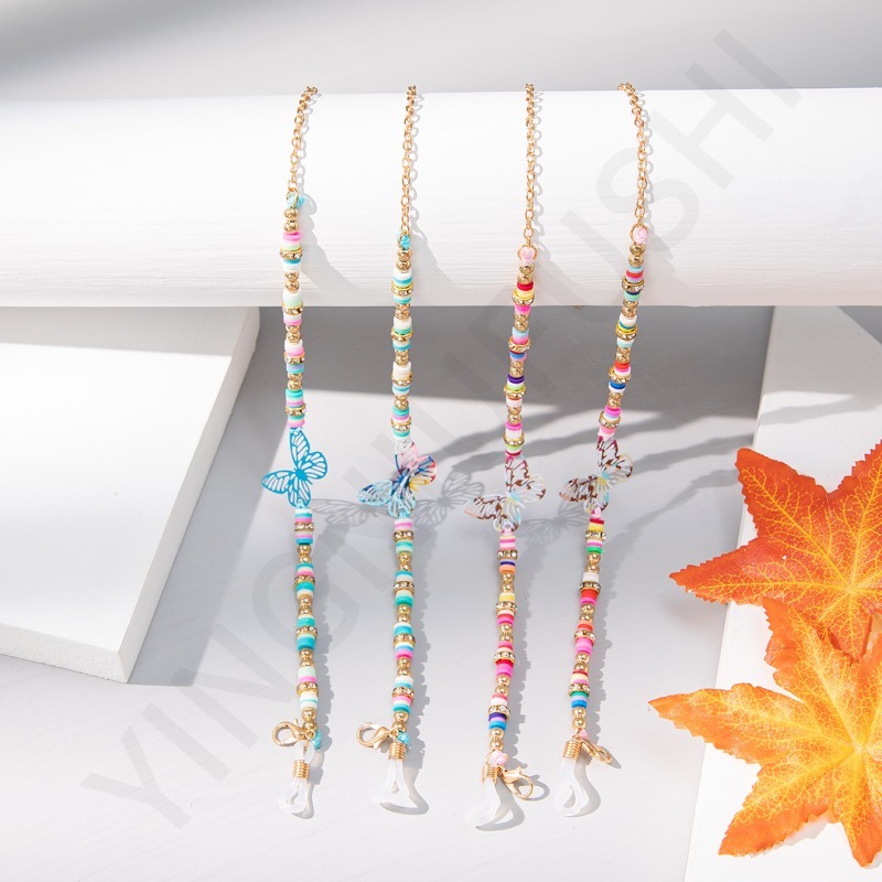 Bohemia Hollowed Butterfly Out - Mask Chain Holder recension och pris